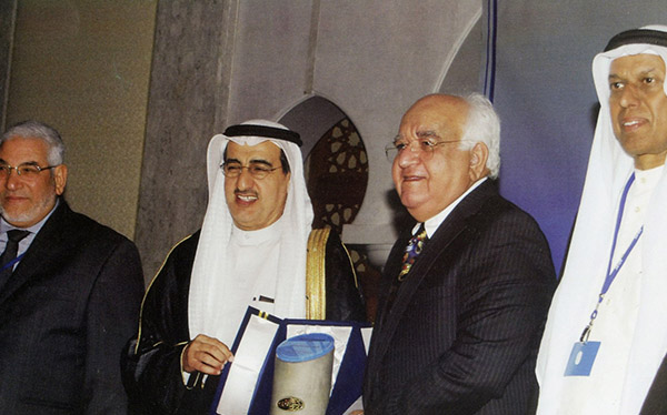Mr. Ubed Arain Receives Award of Achievement from ACI Kuwait Chapter