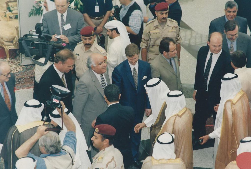 the-scientific-center-kuwait-opening-ceremony-mr-ubed-arain-with-sheikh-jaber-al-ahmad-al-sabah