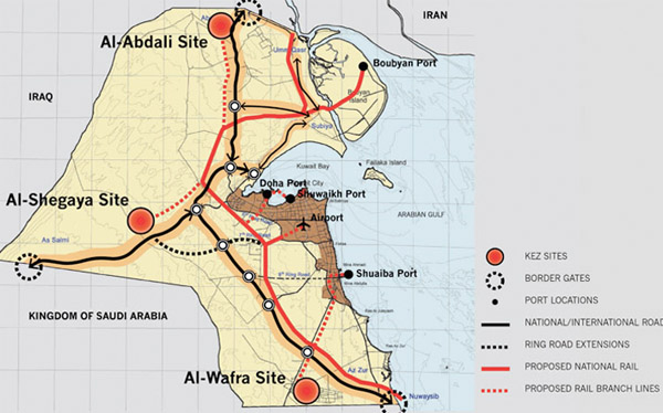 Feasibility Study of the Kuwait Economics Zones is Underway