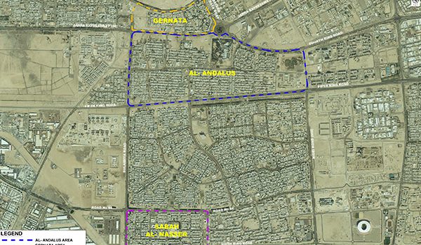 Infrastructure Upgrades due for Gharnata, Andalus, and Sabah Al Naser Areas