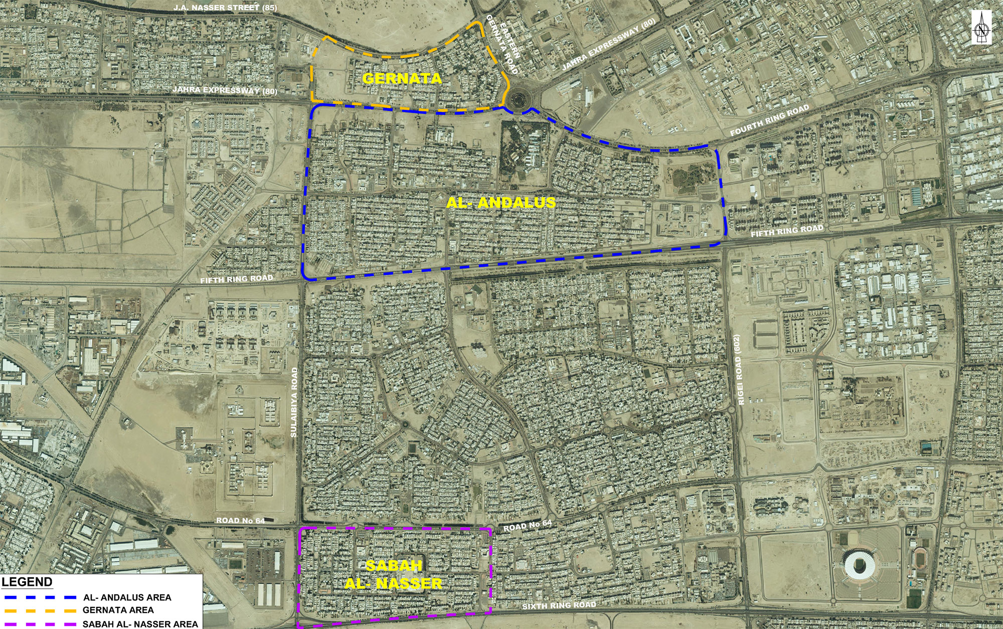 Infrastructure Upgrades due for Gharnata, Andalus, and Sabah Al Naser Areas