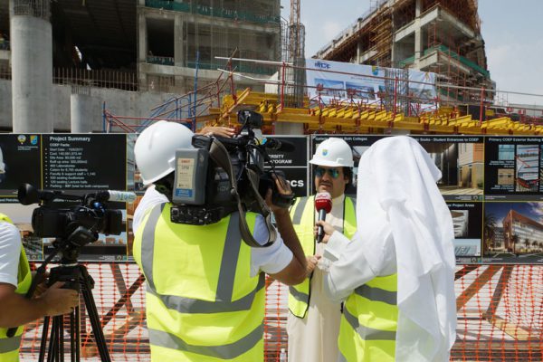 Marzouq Al-Ghanim Visits Sabah Al-Salem University