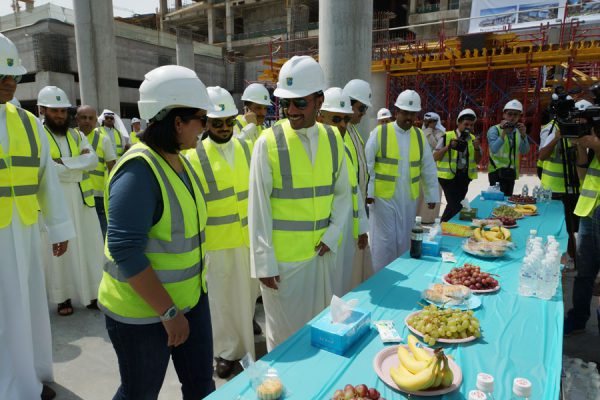 Marzouq Al-Ghanim Visits Sabah Al-Salem University