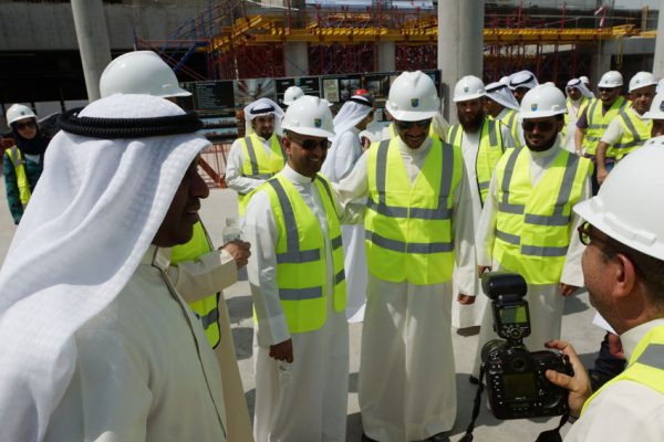 Marzouq Al-Ghanim Visits Sabah Al-Salem University