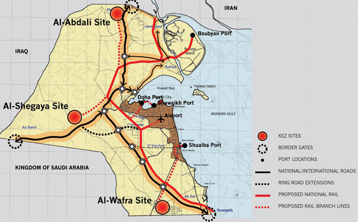 Feasibility Study of the Kuwait Economics Zones is Underway